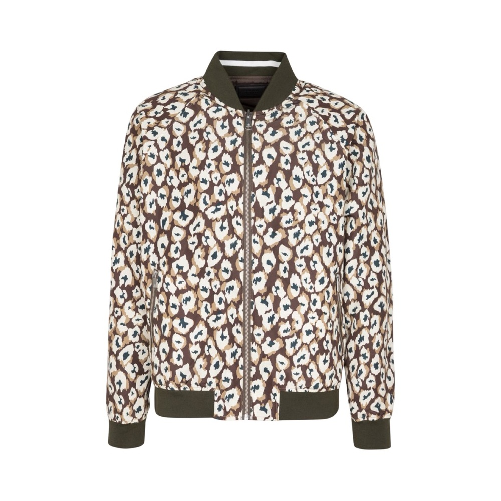 Scotch & Soda Brown and Tan Bomber Jacket - Picture 11 of 14
